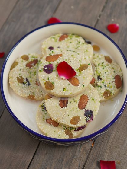 Our Til Patti is another reason to forget your diet this winter. It's a crispy, nutty brittle made with sesame seeds and jaggery, loaded with dry fruits.