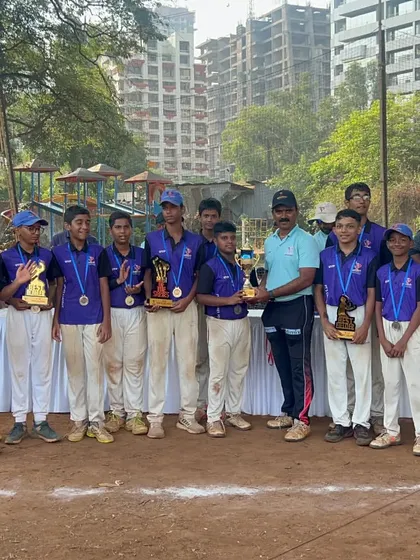 The U-14 Purple Team, runners-up of the PTPL 2023. This photo captures the pride of a team that gave their all in a toughly contested final.