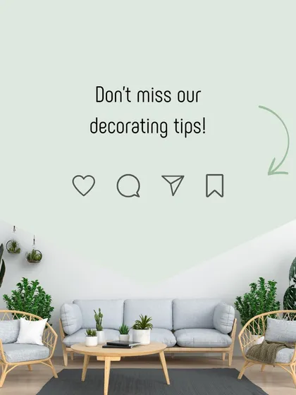 Follow our profile for more decorating tips and inspiration. We regularly share ideas on how to use plants to enhance your living spaces.