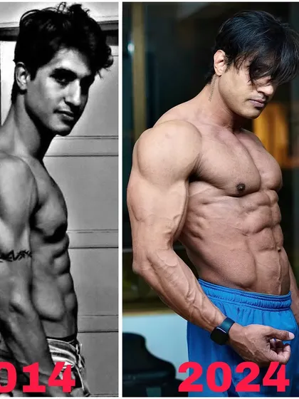 A decade of dedication. This 10 year transformation from 2014 to 2024 shows what is possible with consistency and a clear vision. This isn't a quick fix, it's a lifestyle of continuous improvement.