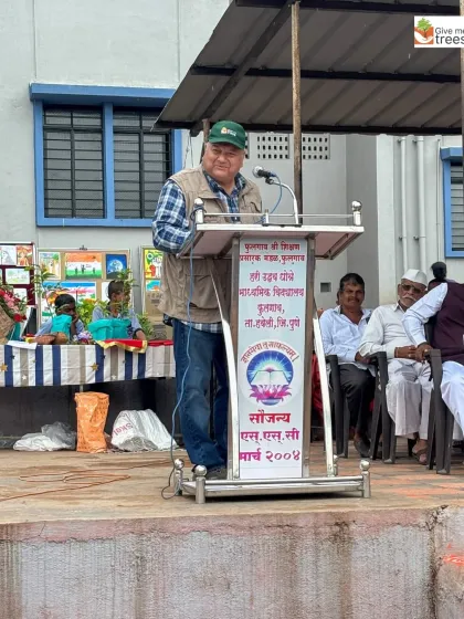 Addressing the students and faculty in Pune. I always use these opportunities to talk about our collective responsibility to protect the freedom and health of our nation's environment.