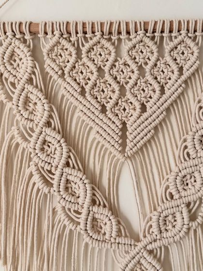 Shikha Agarwal - Custom Macrame & Crochet Home Decor Large Statement Wall Hangings photo 23