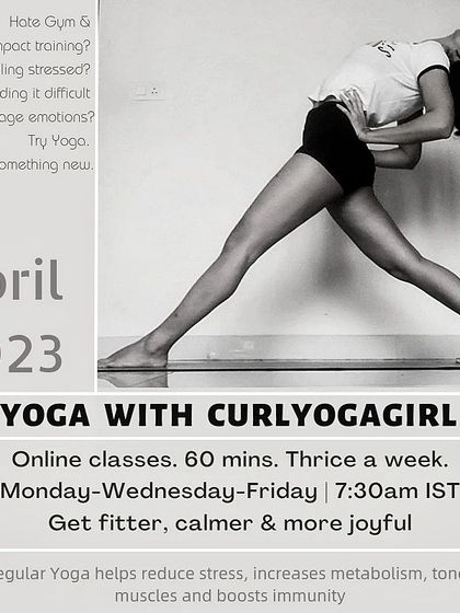 Curly Yoga Girl - Online Yoga Classes Join My Group Classes photo 3