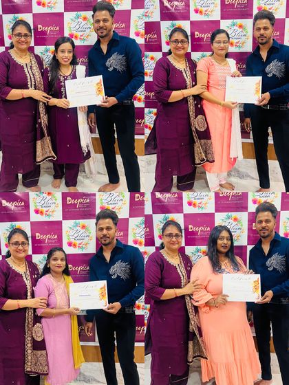 More certified artists from my Hyderabad hairstyling workshop.