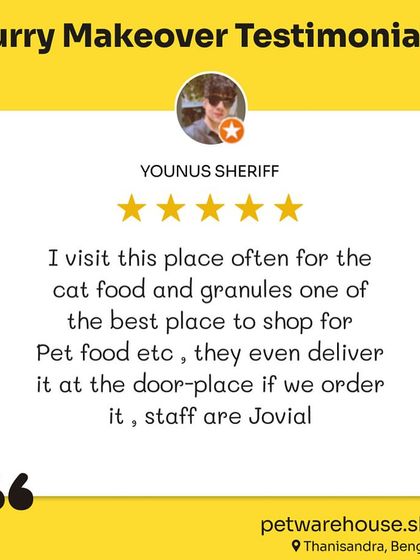 Pet Warehouse - Pet Supplies Our Pet Parent Community (Reviews & Happy Faces) photo 12