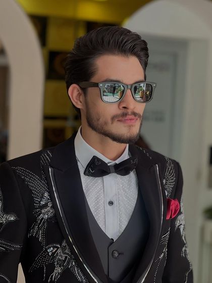 Ready for a formal event with a perfectly styled haircut. We ensure our clients look dapper and polished for any occasion.