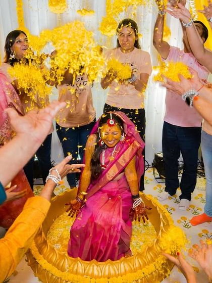 Vibrant Haldi & Mehndi Fun photo 14