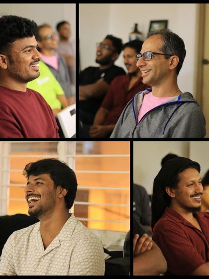 More happy faces from the crowd, completely engrossed in the performances.