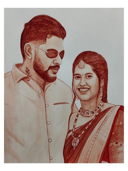 Sharan Ediga - Custom Portrait Art Blood Portraits: Your Story in Art photo 5