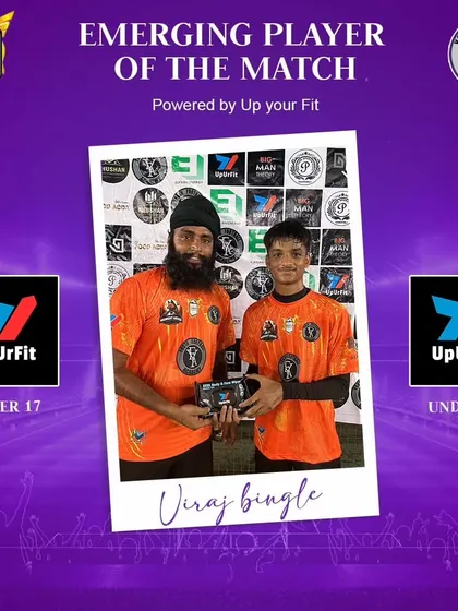 Viraj Bingle, another U-17 standout.