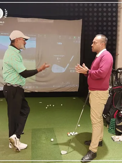 Every fitting is a conversation. I listen to the client's feedback and combine it with the TrackMan data to find the optimal solution for their game.