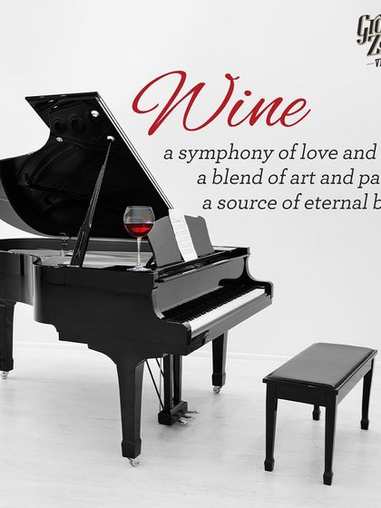 Wine is a symphony of love and soul. This image captures my philosophy that winemaking is a blend of art and passion, a source of eternal bliss that I am honored to share.