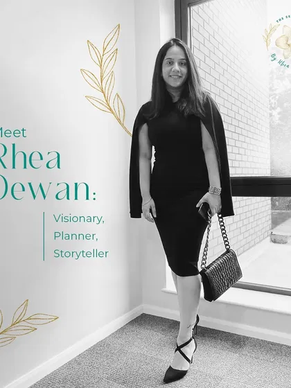 Meet our founder, Rhea Dewan. With nearly a decade of experience in the industry, I founded The Serendipity Co. to bring a storyteller's approach to event planning, ensuring every celebration is as unique as the people at its heart.