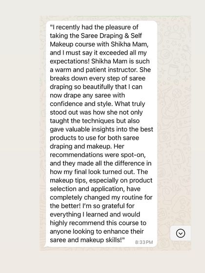 Shikha Agarwal - Personal Self-Makeup Classes Hear From My Students photo 30