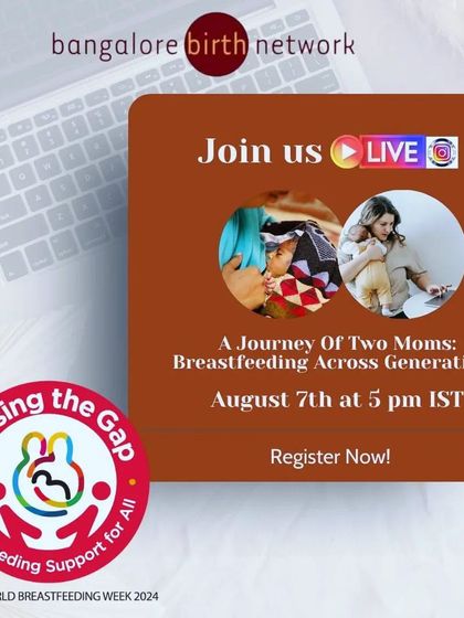 To bridge the generation gap in breastfeeding knowledge, we hosted this Instagram Live session. It featured a conversation between an experienced mom and a new mom, sharing their different journeys and timeless advice.