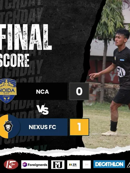 The final score from our Super League game against Nexus FC. Every match is a lesson in our journey.