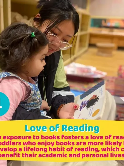 Fostering a love of reading from an early age is one of my core philosophies.