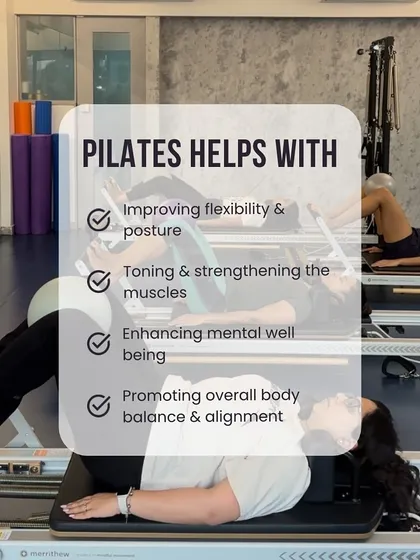 Here are four key benefits of Pilates: improving flexibility, toning muscles, enhancing mental well-being, and promoting overall body balance.