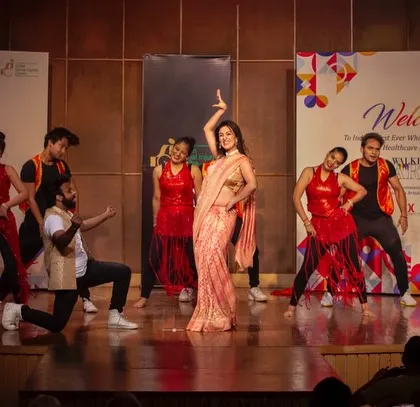 Our team performing a full Bollywood medley for a corporate show. We can create custom shows to fit your event's theme.