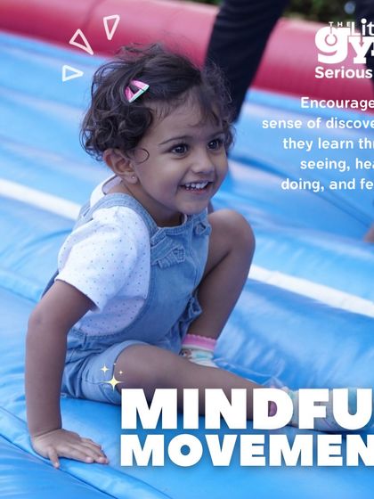 Every smile and giggle is a sign of learning in progress. Sliding down a soft incline is a thrilling sensory experience for a toddler that also teaches them about gravity and body control in a safe, supervised way.