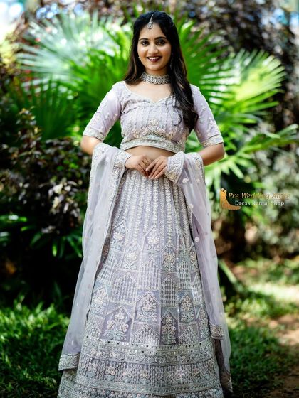 Pre Wedding Attire - Pre-Wedding Outfit Rental Regal Lehengas & Skirt Sets photo 25