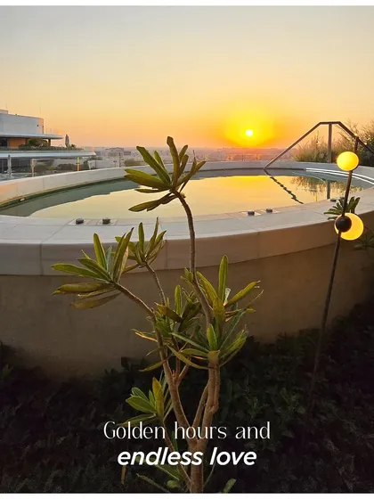Golden hours and endless love. We seek out spots with the most magical light, ensuring your wedding photos and memories are bathed in a warm, romantic glow.
