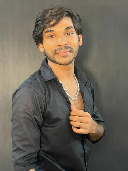 Another shot from the same photoshoot, trying a different pose.