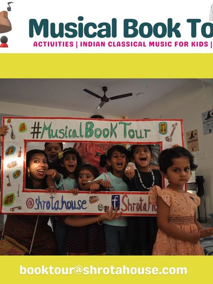 ShrotaHouse - On-site Music Workshops & Events Musical Book Tour: Stories, Art & Music photo 14