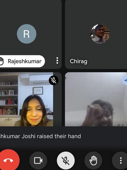 A screenshot from the virtual Q&A session with Parul University. Lecturing to LLM students is less about being outwitted and more about a mutual sharing of knowledge and experience. It is always a rewarding exchange.