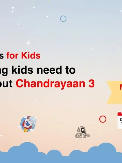 An invitation to our exclusive webinar on the Chandrayaan-3 mission, featuring a scientist from ISRO.