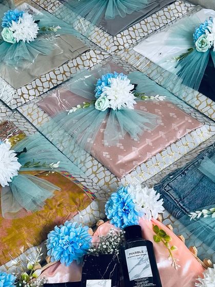 The Gift Cottage - Wedding Gifting & Favors Luxury Trousseau Packing photo 48