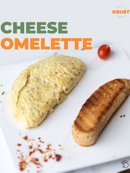 Simple, classic, and delicious. Our Cheese Omelette is made with perfectly melted cheese for a comforting start to your day.