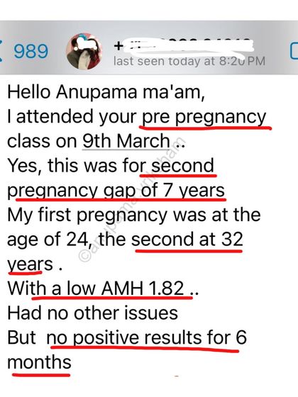 The start of a beautiful story. A second pregnancy after a 7-year gap, with low AMH, and no results for 6 months.