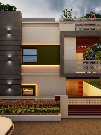 RJ Interiors & Architecture - Design & Build Services Modern Home Exteriors photo 6