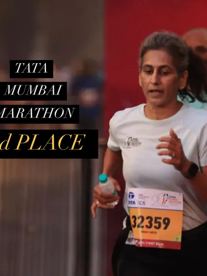 This is a huge moment for our tribe. Celebrating our athlete Paragi for securing 2nd place at the prestigious Tata Mumbai Marathon. This is what dedicated, smart training and pure grit looks like on race day.