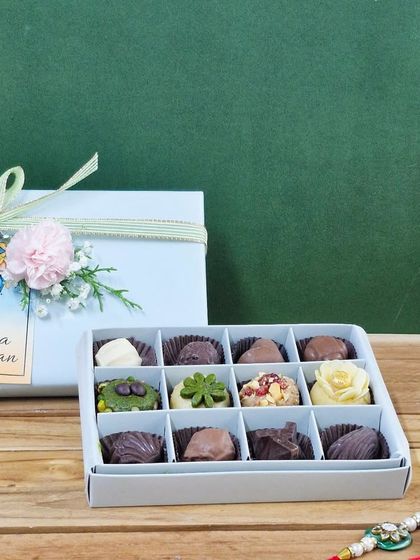 Miles apart, but love intact. Our Rakhi collection is for siblings everywhere. This beautifully wrapped box of handmade mithai can be delivered to your sibling's doorstep in Mumbai, no matter where you are in the world.