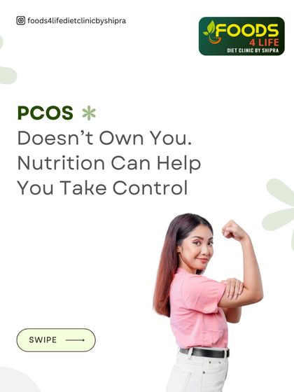 PCOS doesn't own you. With the right nutrition and lifestyle support, you can take control of your symptoms and feel empowered.