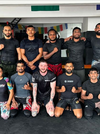 We were happy to have pro MMA fighter Connor drop in for a roll. Our doors are always open to fellow martial artists.