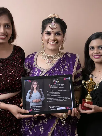 Presenting a certificate of completion to another one of my hardworking students.