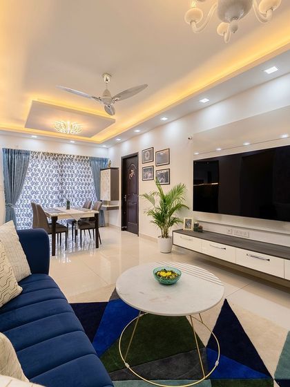 DesignCafe - Custom Modular & Space-Saving Furniture Spaces for Connection: Living & Dining Rooms photo 71