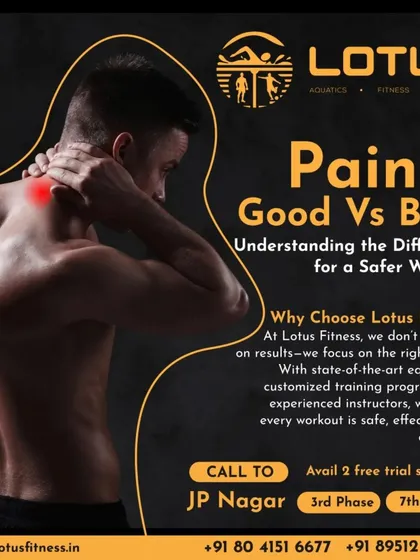 It is crucial to understand the difference between the muscle soreness that signals growth and the pain that signals a problem. I teach you how to listen to your body, ensuring every workout is safe and productive, so you can train with confidence.