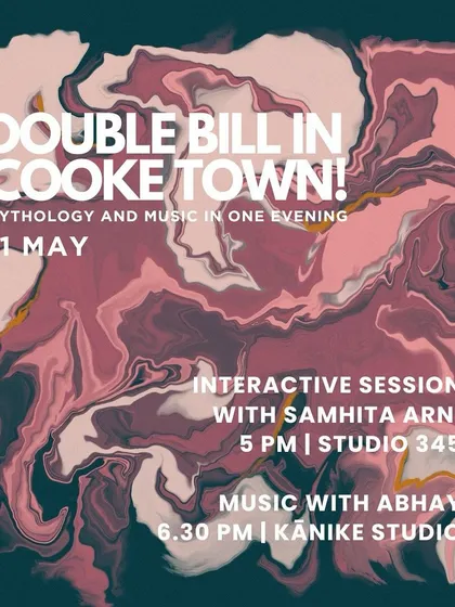 We often collaborate with other local spaces for "double bill" events, encouraging people to enjoy an evening of art, music, and mythology in our neighborhood.