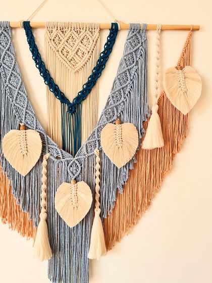 Shikha Agarwal - Custom Macrame & Crochet Home Decor Large Statement Wall Hangings photo 20