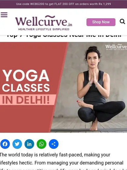 Another feature recognizing us as one of the top yoga classes in Delhi. Our commitment is to provide an authentic and high-quality yoga experience for everyone.