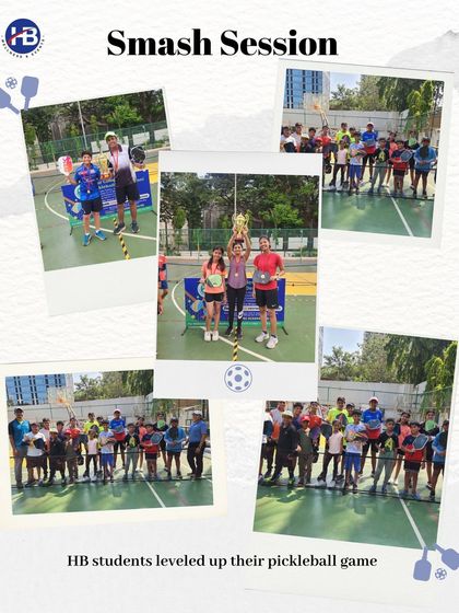 A "Smash Session" in pickleball where our students leveled up their game. We introduce and coach emerging sports, providing all necessary equipment and expert guidance.