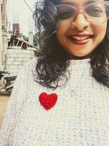 Pavna - Custom Artwork & Handmade Crafts Handmade Crochet Hearts photo 4