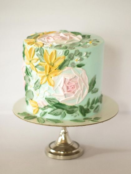 Faraway Feast - Specialty Cakes & Desserts My Signature Palette Knife Art Cakes photo 50