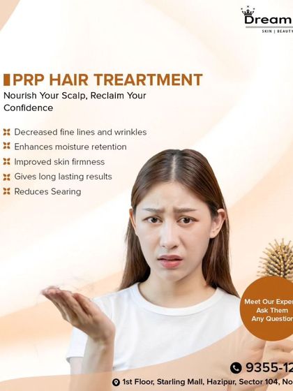 If you're worried about seeing more scalp than you used to, PRP can help. This treatment nourishes your scalp to improve hair health and reclaim your confidence. I am always available to answer any questions you may have about the process.
