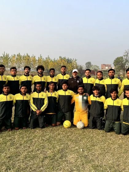 The full Jamia Millia Islamia football squad for the 2022-23 season. Even in tough times, the team stands together. Progress comes from struggle, and we are always ready for the fight.