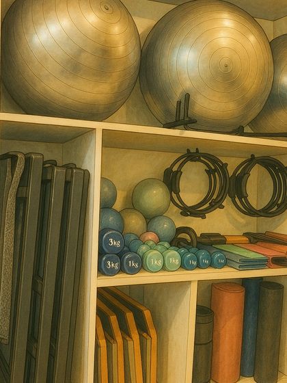 Our equipment shelf, reimagined in the Ghibli art style. We love seeing our studio through a creative lens.